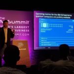 Bob Sutor speaking at the Quantum Summit / AI Summit in London in 2018